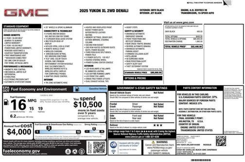 2025 GMC Yukon XL Denali