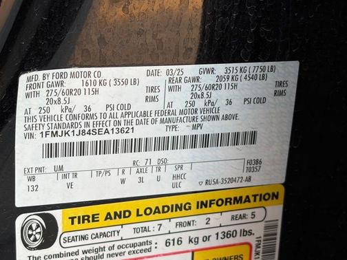 2025 Ford Expedition Max Active 4x4