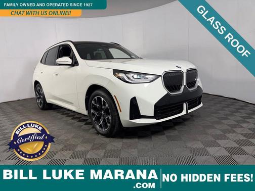Alpine White 2025 BMW X3 30 xDrive