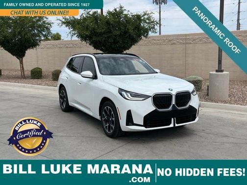 Alpine White 2025 BMW X3 30 xDrive