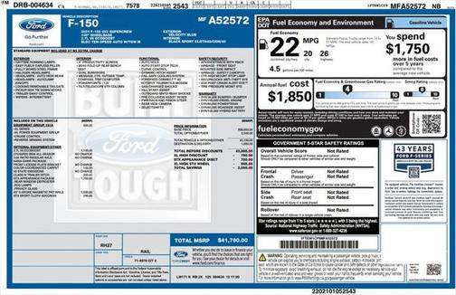2021 Ford F-150 XL