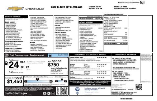 2022 Chevrolet Blazer 2LT