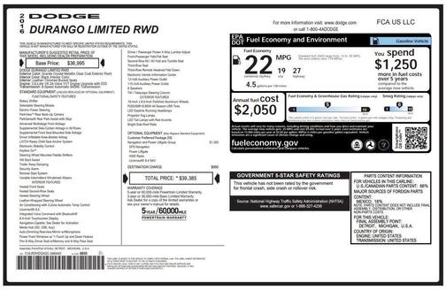 2016 Dodge Durango Limited