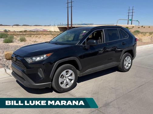 Midnight Black Metallic 2019 Toyota RAV4 LE