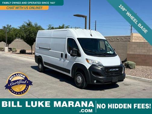 Bright White Clearcoat 2025 RAM ProMaster 2500 Tradesman
