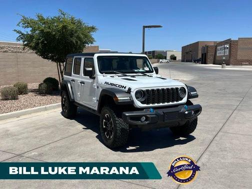 Bright White Clearcoat 2025 Jeep Wrangler 4xe Rubicon
