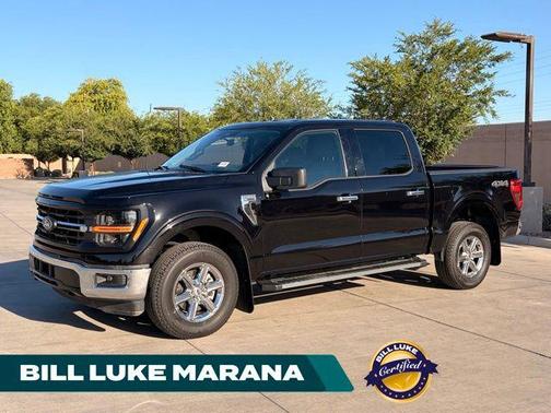 Agate Black Metallic 2025 Ford F-150 XLT
