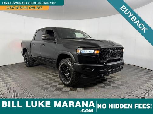 Diamond Black Crystal Pearlcoat 2025 RAM 1500 Rebel
