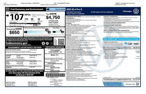 2023 Volkswagen ID.4 Pro S