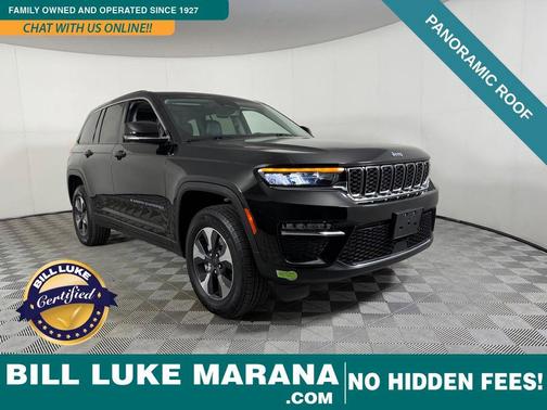 Diamond Black Crystal Pearlcoat 2023 Jeep Grand Cherokee 4xe Base