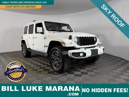 Bright White Clearcoat 2024 Jeep Wrangler 4xe High Altitude