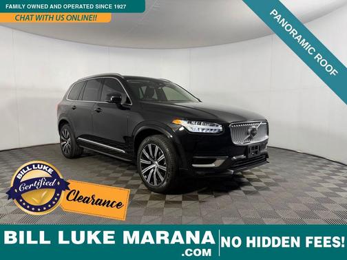 Onyx Black Metallic 2025 Volvo XC90 B6 Plus 7-Seater
