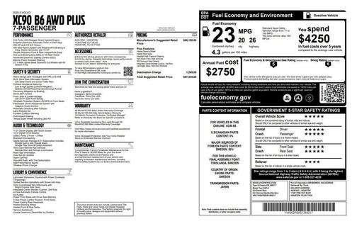 2025 Volvo XC90 B6 Plus 7-Seater