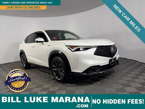 Platinum White Pearl 2025 Acura ADX A-Spec