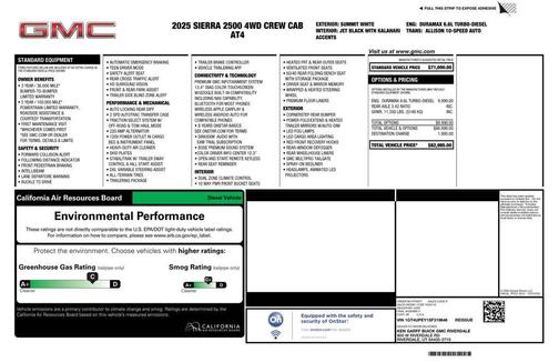 2025 GMC Sierra 2500 AT4