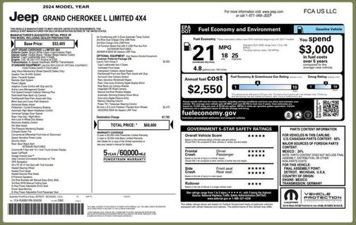 2024 Jeep Grand Cherokee L Limited