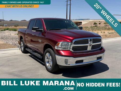 Delmonico Red Pearlcoat 2017 RAM 1500 Big Horn