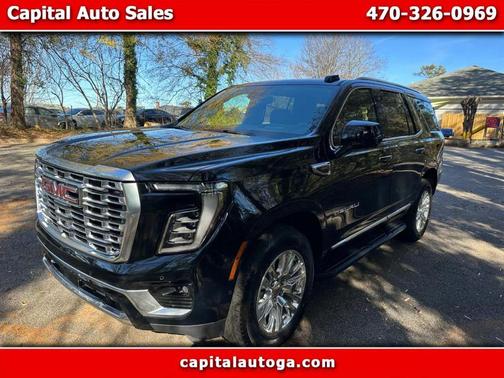 Onyx Black 2025 GMC Yukon Denali