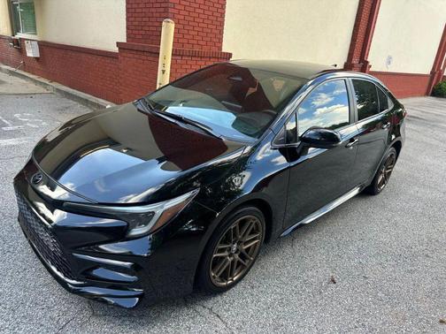 Midnight Black Metallic 2024 Toyota Corolla Nightshade Edition