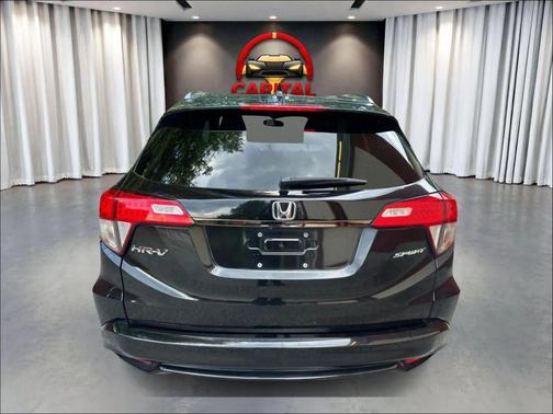 Black 2021 Honda HR-V 2WD Sport