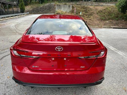 Supersonic Red 2025 Toyota Camry SE