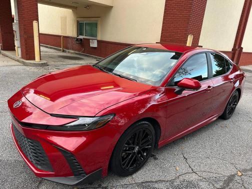 Supersonic Red 2025 Toyota Camry SE
