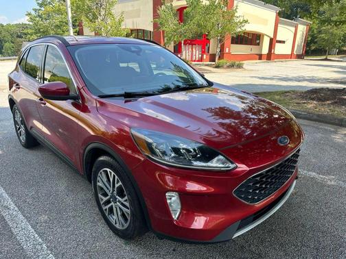 Rapid Red Metallic Tinted Clearcoat 2021 Ford Escape SEL