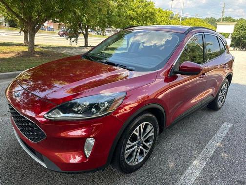 Rapid Red Metallic Tinted Clearcoat 2021 Ford Escape SEL