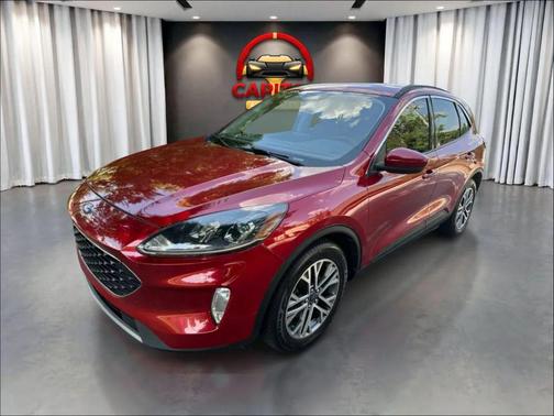 Rapid Red Metallic Tinted Clearcoat 2021 Ford Escape SEL