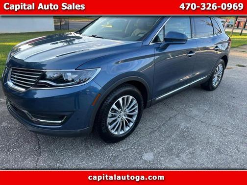 Blue Diamond Metallic 2018 Lincoln MKX Select
