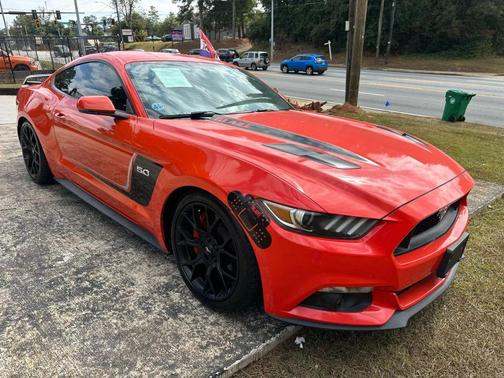 Competition Orange 2015 Ford Mustang GT Premium