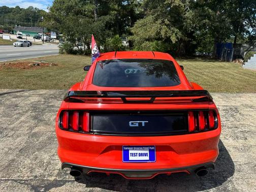 Competition Orange 2015 Ford Mustang GT Premium