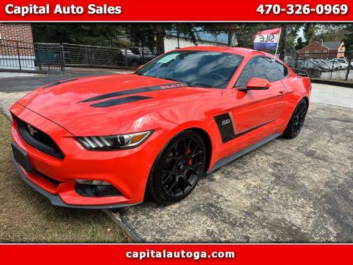 Competition Orange 2015 Ford Mustang GT Premium