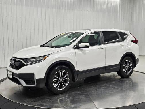Platinum White Pearl 2022 Honda CR-V AWD EX-L