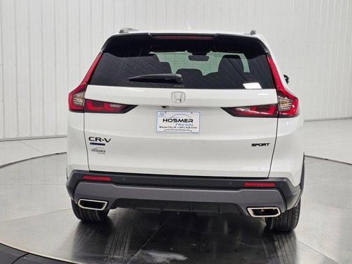 Platinum White Pearl 2026 Honda CR-V Hybrid Sport-L AWD