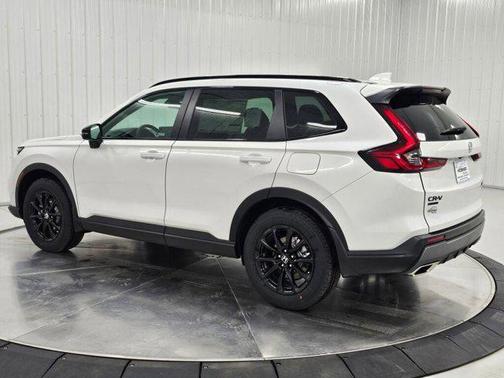 Platinum White Pearl 2026 Honda CR-V Hybrid Sport-L AWD