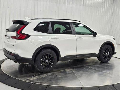 Platinum White Pearl 2026 Honda CR-V Hybrid Sport-L AWD