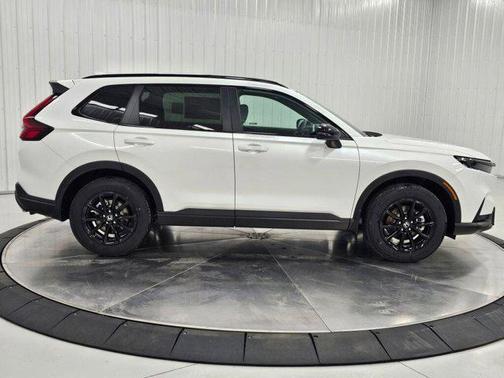 Platinum White Pearl 2026 Honda CR-V Hybrid Sport-L AWD