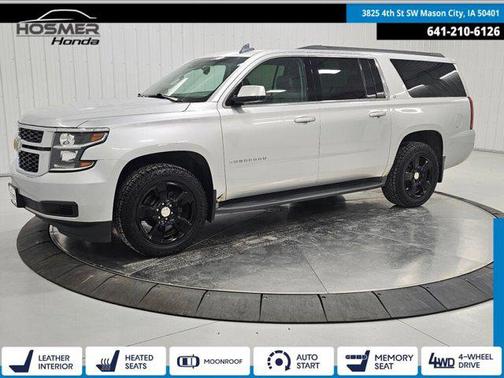 Silver Ice Metallic 2015 Chevrolet Suburban 1500 LT