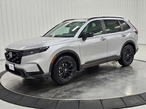 Solar Silver Metallic 2026 Honda CR-V Hybrid Sport-L AWD