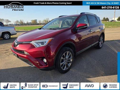 Pearl 2018 Toyota RAV4 Limited