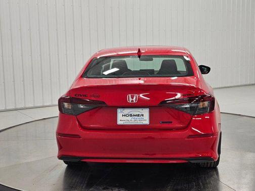 Rallye Red 2026 Honda Civic Hybrid Sport