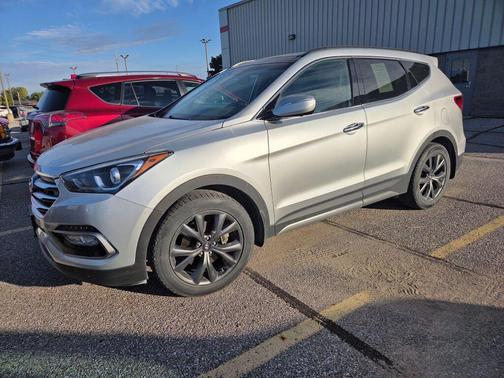 Sparkling Silver 2018 Hyundai Santa Fe Sport 2.0L Turbo Ultimate