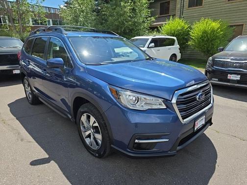 Abyss Blue Pearl 2021 Subaru Ascent Premium 7-Passenger