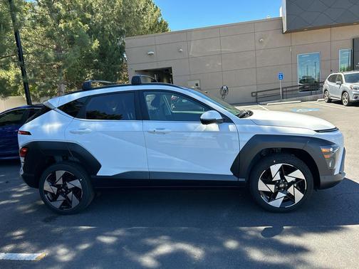 Atlas White 2026 Hyundai KONA Limited