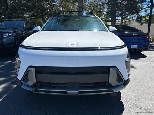 Atlas White 2026 Hyundai KONA Limited