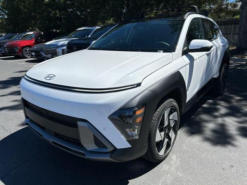 Atlas White 2026 Hyundai KONA Limited