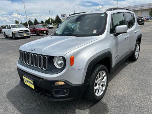 Glacier Metallic 2016 Jeep Renegade Latitude