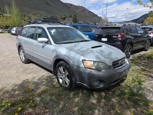 Brilliant Silver Metallic/Granite Gray Opal 2005 Subaru Outback 2.5 XT Limited