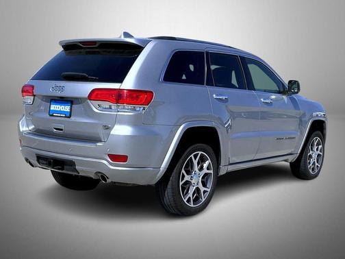 Billet Silver Metallic Clearcoat 2020 Jeep Grand Cherokee Overland